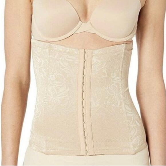 Maidenform 6868 Instant Slimmer Long Torso Waist Trainer M - Picture 1 of 13